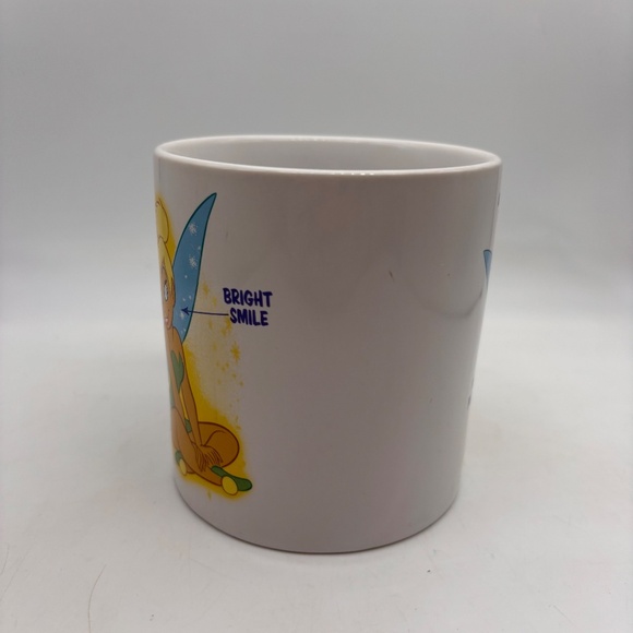 Disney Store Tinkerbell Magical Mornings Character Large Ceramic Coffee Mug - Picture 8 of 15